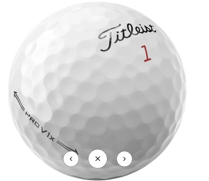 Titleist Pro V1x AAA grade used golf balls