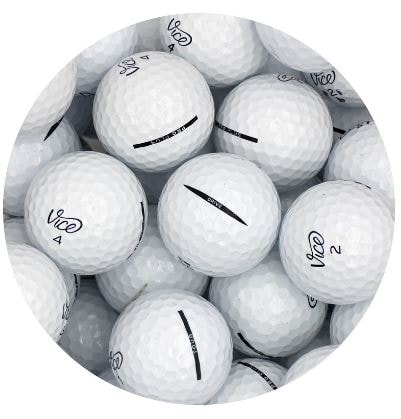 Vice Pro AAA grade used golf balls